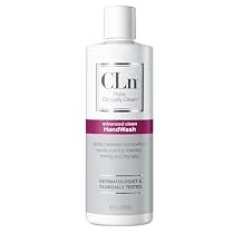 CLn HandWash - Advanced Hygiene for Hands, Formulated with Glycerin, for Sensitive Skin Prone to Hand Dermatitis, Redness, Irritation, Eczema, and Rash, Fragrance-Free, 8 fl oz