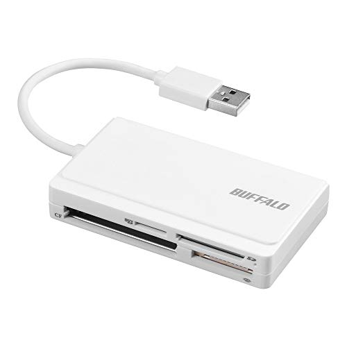 BUFFALO BSCRA2U2 カードリーダー BSCR105U2BK : カードリーダー/ライター | バッファロー