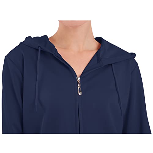 LeeHanTon Womens Sweatsuits Set 2 Piece Jogging Suits Zip Hoodie Sweatpants Tracksuit Training Outfits3