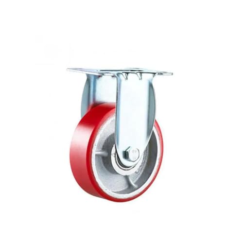 Roulette en fer industrielle 4" anti-usure pour stabiliser la trajectoire des charges