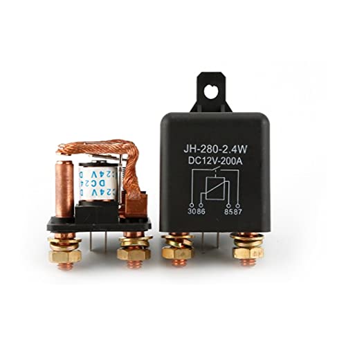 Relais de voiture 12V 250A de type continu pour batterie de moto