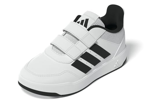 adidas Unisex Kinder TENSAUR Sport 3.0 Hook and Loop Shoes Kids Schuhe, FTWR White/core Black/FTWR White