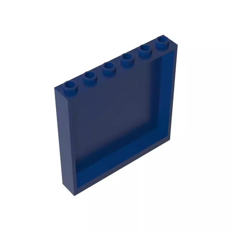 Gobricks 59349 Door Panel 1x6x5 10 Pieces GDS-773 Compatible with Lego Building Blocks Color:Dark Blue