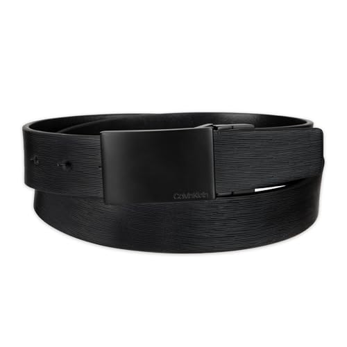 Calvin Klein Men's Two-In-One Reversible Modern Plaque Buckle Dress Belt2