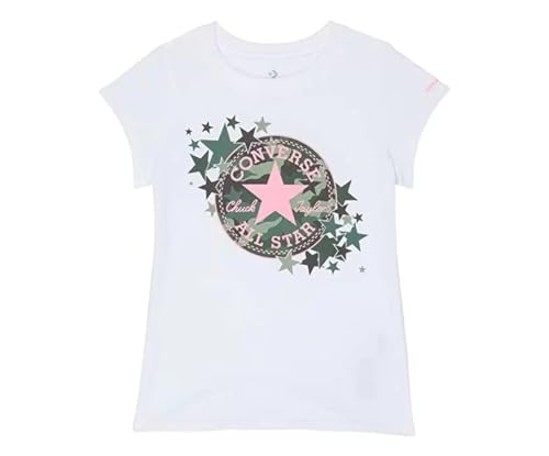 Converse Girl's Chuck Patch Camo Start Tee (Big Kids)