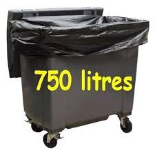 le plus de l'entretien Sac poubelle 750L - Noir - 50 count