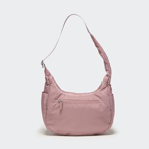 Image of Pander 4L Soft Nylon Crescent Shoulder Bag for Women, Medium Underarm Hobo Purse with Adjustable Strap, Water-Repellent