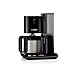 Bosch TKA8A053 Styline - Macchina da caffè con filtro e caraffa termica automatica, regolazione del tempo di erogazione, serbatoio dell'acqua rimovibile (1 litri), 1100 W, colore: Nero