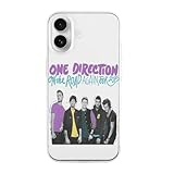 One Pop Music Direction Case for Phone 16 Series Letter Phone Protective Cover Novelty Phone Shell Shockproof TPU Case Bumper