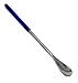Vinyl Grip Stainless Steel Micro Lab Laboratory Flat Spoon Weighing Spatula Sampler (7 inch)
