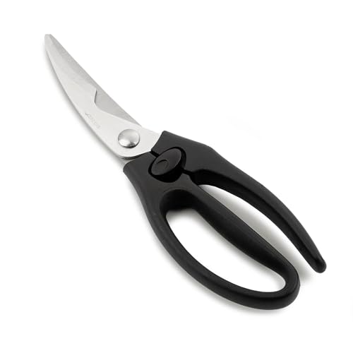 Arcos Tijeras de Cocina para Pollo - Hoja de Acero Inoxidable 240 mm - Mango Ergonómico de Polipropileno y Elastómero - Serie Ecopro