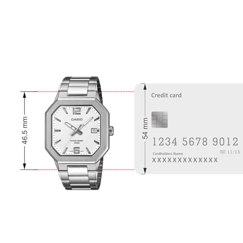 Image of Casio Enticer Men MTP-B195D-7AVDF Analog White Watch Men (A2526)