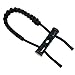 Fionda da polso a prua, corda in nylon regolabile in nylon corda intrecciata, fiocco nero fionda da polso, forniture per esterni, 1pc, accessori per manutenzione arco