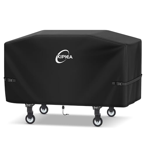 Image of Kipiea Griddle Cover for Blackstone 36 inch Griddle, Heavy Duty Tear & Fade Resistant and Waterproof Flat Top Grill Cover for Blackstone 1528 with Buckles and Drawstrings