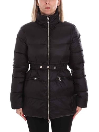 Doudoune Liu Jo noire femme Wf2179 manteau déperlant coupe cintrée