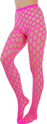 Image of ToBeInStyle Women's Large Mesh Fishnet Patterned Pantyhose Tights