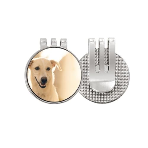 Marqueur de balle de golf magnétique blanc jeton émail pour green