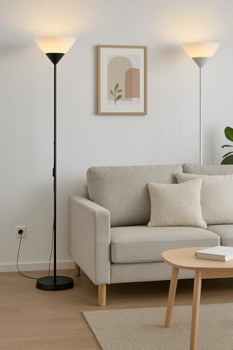 Luminária de Piso Pedestal Moderna Bivolt com Soquete E27 | 1,78m...