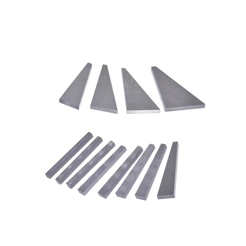 TJHSM 12Pcs 1/4Angle- 30Angle Gauge Block Set Machinist Tool Angle Gauge Block Lathes Milling Ground Gauge Angle