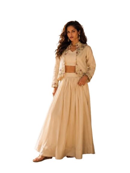 SRIOMI'S CLASSY PREMIMUM COLLECTION DESIGNER FUSION STYLE SET FOR WOMEN-picture-30