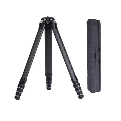 Image of FALCAM TreeRoot Pro Quick Lock Professional Camera Carbon Fiber Tripod Max Vertical Static Load: 50kg/110lbs for Precision Photography (R240T)-T00A4901
