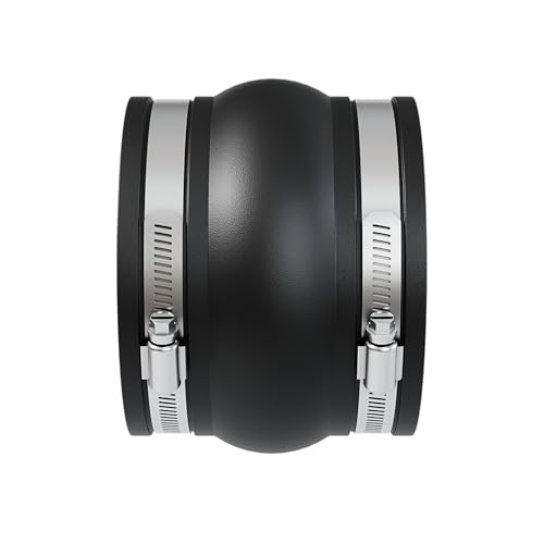 Image of Fernco PXJ-3 Flexible PVC Expansion Joint Coupling for thermal expansion and contraction of vertical pipes