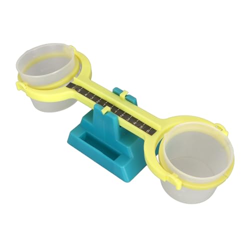 Toddler Balance Balance Scale for Classroom Double Bucket Balance Educational Plastic Kids Students Balance Scale for Mass Measurement Teaching