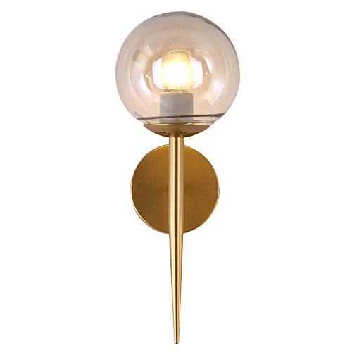 Lampe de chambre minimaliste sphérique au design scandinave épuré