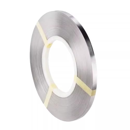Alambre plano de nicromo 5mmX0.2mm alambre calefactor plateado 10m 7