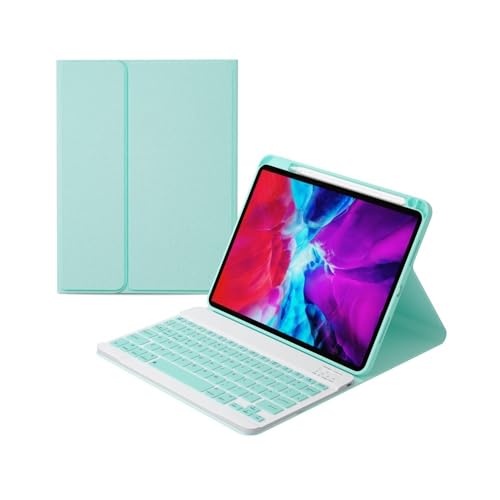 Funda con ranura para bolígrafo y teclado para estudiar con iPad Pro 11