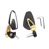 Side Mirrors 7/8'22mm Handle Bar End Mirrors Rearview Mirror Handlebar Retroviseur Moto For MT09 MT 09 MT-09 R1 R6 R15 R25 6