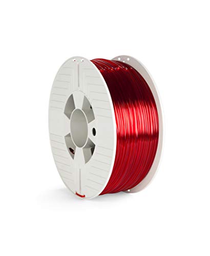 Verbatim 55062 PET-G filament - 2.85mm 1kg - Red Transparent