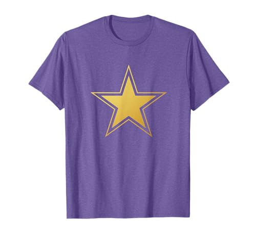Camiseta negra con estrellas doradas: camisa negra estrella dorada linda Camiseta