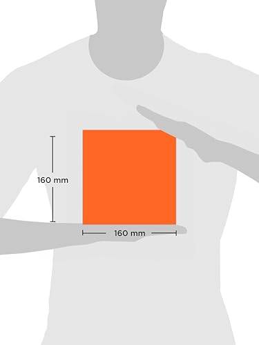 Blake Creative Colour 605 Quadratsicher Briefumschläge Haftklebung Orange 160 x 160 mm - 120g/m² | 500 Stück