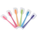 6 Espátulas De Silicona, Utensilios De Cocina Para Repostería, Cocina Y Mezcla, Espátula De Silicona Resistente Al...