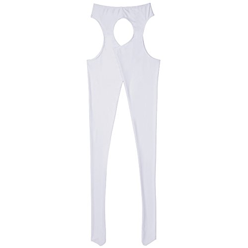 Image of CHICTRY Women's Tights Control Top Pantyhose Toe Garter Belt Hollow Out Stockings Panties