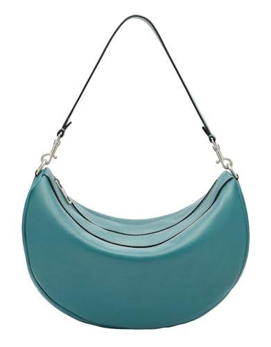 LIEBESKIND BERLIN Melli Kodiaq Sheep Hobo Bag M Petrol