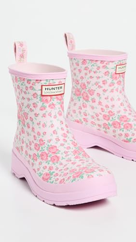Women's Playful Rose Heart Rain Boots by Hunter Boots4