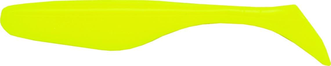 Bass AssassinWA32118 Turbo Shad (10 Count), Limetreuse, 4"