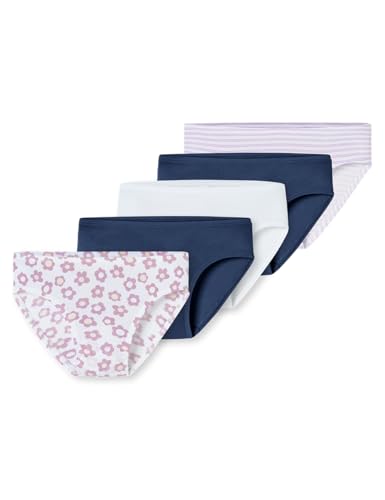 Schiesser Mädchen 3 Pack Slips Unterwäsche Feinripp - 100% Organic Bio...