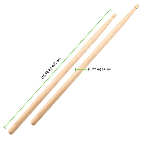 Taicheut 72 Pieces 36 Pairs 5A Drumsticks thumb #1