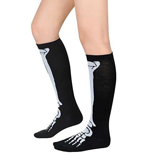 Zando Knee High Socks for Women Athletic Stripes Long Tall Tube Socks Casual Outdoor Sports Knee High Stockings2