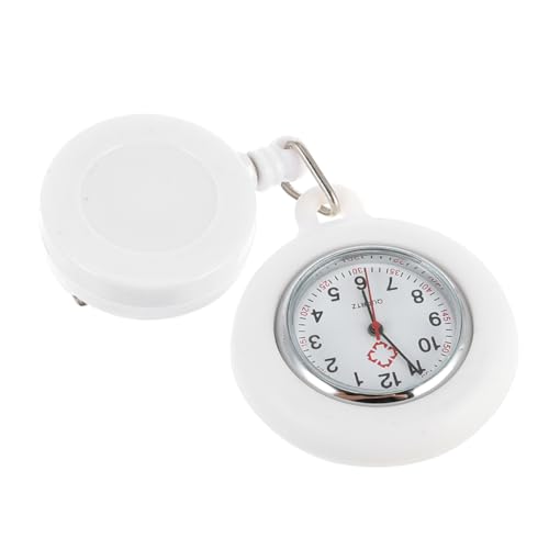 WATIIFUFU Mesa De Enfermera Reloj De Enfermera Reloj De Pulsera Retráctil Enfermera para Mujeres Detener Doctor Enfermeras Enfermero Veterinarios Reloj De Enfermería Bolígrafo Cuarzo