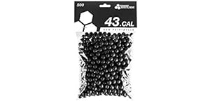 Dsg 100_PB0249 Paintballs Cal. 43 Schwarz 500er
