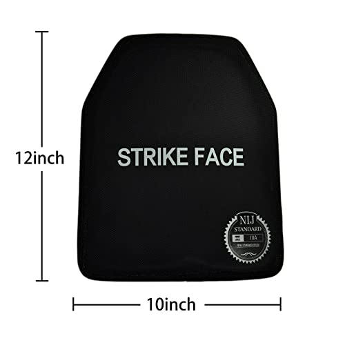 image for Generic Black TACTICAL Weight Vest Plates - SAPI Bul-letP-r-o-o-f Plat