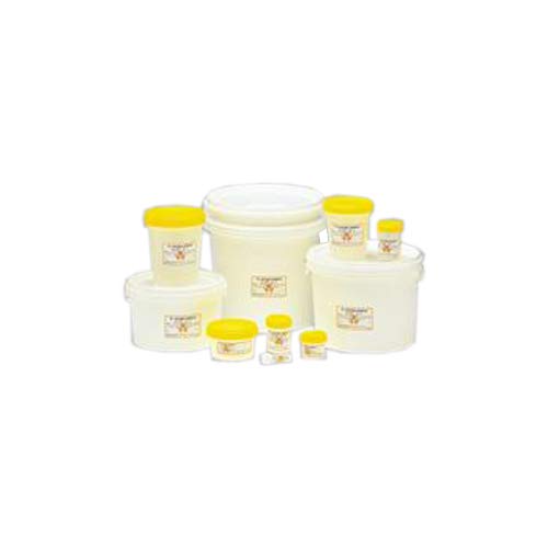 Histoplex H902-FL Polypropylene Histology Container with O Ring Yellow Cap, Non Sterile, Clear, 90ml Capacity (Case of 4)