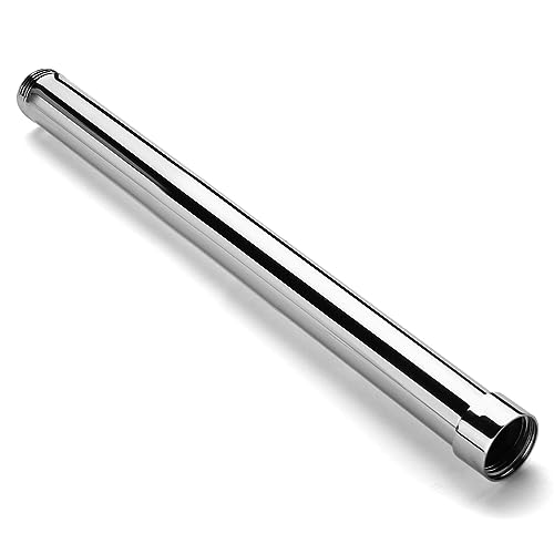 12-Inch Sliver Polish Chrome Pipe Extension Tube Commercial Professional Pipe Extender #TOP12