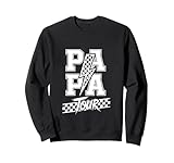 Papa Tour Checkered Bolt Punk Art
