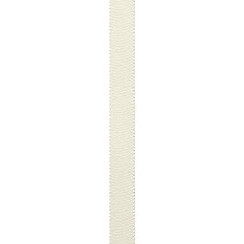 Image of Offray 061558 5 /8 inch Wide Single Face Satin Ribbon, Antique White Ivory, 6 Yds