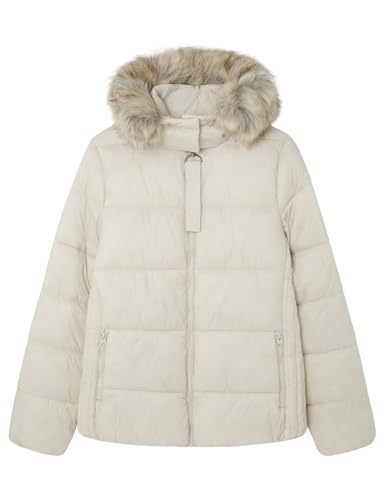 Springfield Chaqueta para Mujer, Beige Dorado, S